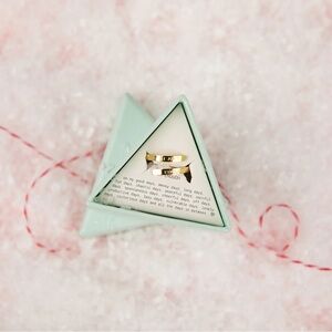 NWT TheraBox “I am enough” ring